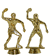Quick-Ship Two-Tier Trophies with Table Tennis / Ping Pong Figure - 2