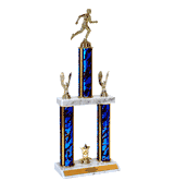 Two Tier Track Figure Trophy