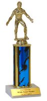 Single Column Trophy - Wrestling