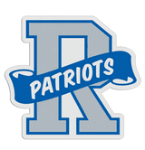 R-Shaped Mascot Badge (Choice of Back: Magnet, Pin or Clip)