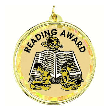 Reading Award Medal - Click to enlarge