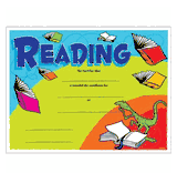 Reading Certificate Award (Lizard Design)