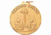 Reading Medal (1 1/4")