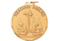 Reading Medal (1 1/4")