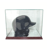 Rectangular Batting Helmet Glass Display Case