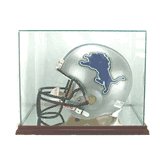 Rectangular Glass Football Helmet Display Case