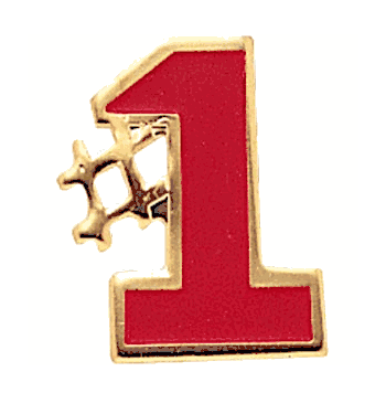 Red #1 Pins - Click to enlarge