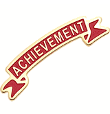 Red Achievement Pins
