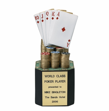 Resin Poker Trophies - Click to enlarge