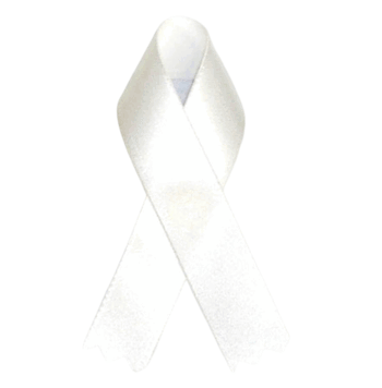 Right To Life Ribbons (White) - Click to enlarge