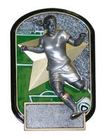 Female Rock N Jox Soccer Trophy