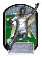 Male Rock N Jox Soccer Trophy