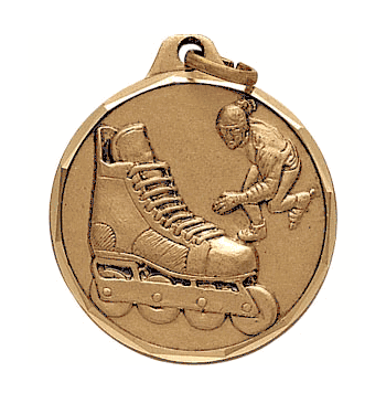 Rollerblading Medals (1 1/4") - Click to enlarge