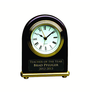 Rosewood Desk Clock - Click to enlarge