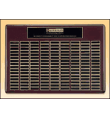 Rosewood Finish Perpetual Plaques