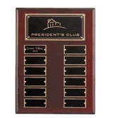 Rosewood Piano Finish Perpetual Name Plaque