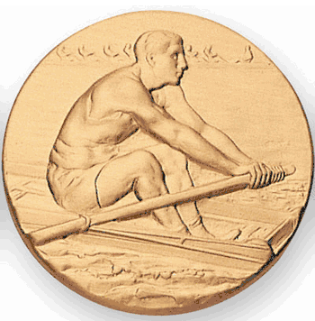 Rowing (506041) Litho Medal Insert - Click to enlarge