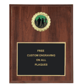 Running Insert Plaque (Multiple Styles) - Click to enlarge