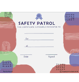 Safety Patrol Free Template
