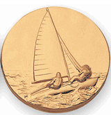 Sail 1 Design Litho Medal Insert