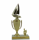 Sailing 1st, 2nd and 3rd Place Award Cup Trophy