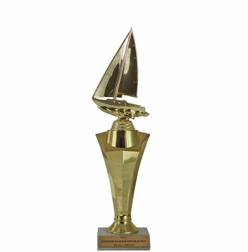 Sailing Star Column Trophy - Click to enlarge