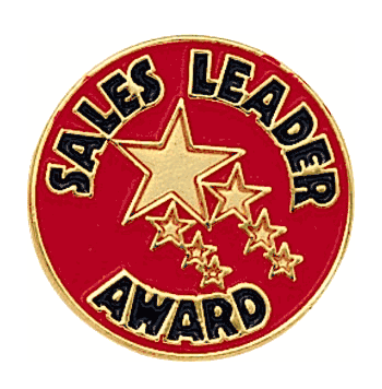Sales Leader Award Lapel Pin (BR Series) - Click to enlarge