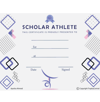 Scholar Athlete - Click to enlarge
