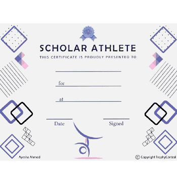 Scholar Athlete - Click to enlarge