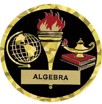 Scholastic Award Mylar Insert w/Front Imprint - Click to enlarge