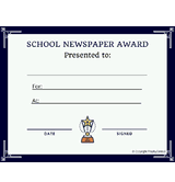 School Newspaper Award