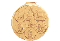 Science Award Medals (1 1/4")