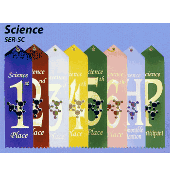 Science Award Ribbons - Click to enlarge