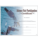 Science Fair Participation Certificates