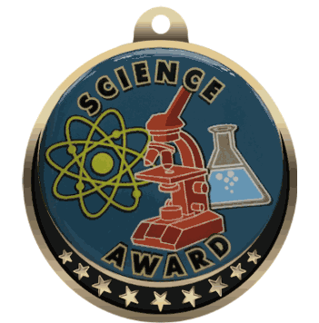 Science Insert Medal - Click to enlarge