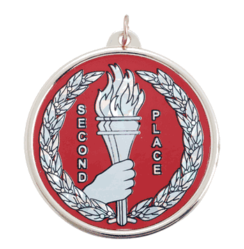 Second Place Torch Medals - Click to enlarge