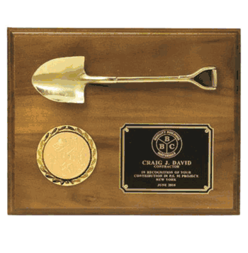 Shovel Plaque (8" x 10") - Click to enlarge