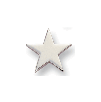 Silver Pin - 3/4 Inch Flat (BR Series) - Click to enlarge