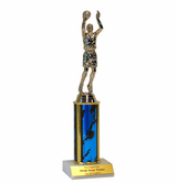 Single Column Basketball Trophy
