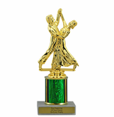 Single Column Budget Couples Dance Trophy