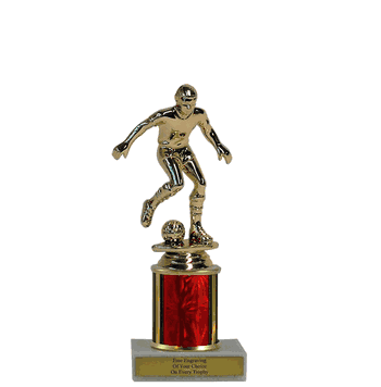 Single Column Budget Soccer Trophy - Click to enlarge