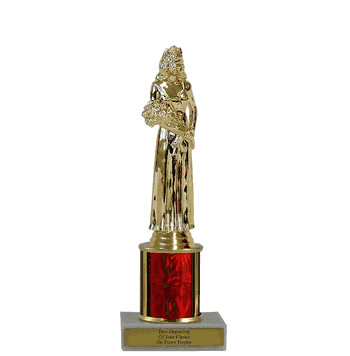 Single Column Budget Trophy - Beauty Queen - Click to enlarge