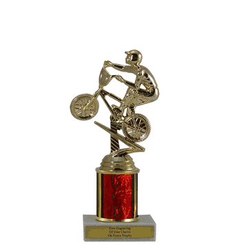 Single Column Budget Trophy - BMX - Click to enlarge