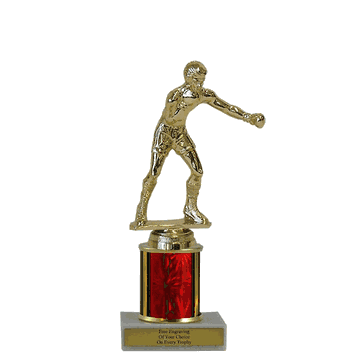 Single Column Budget Trophy - Boxing - Click to enlarge