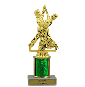 Single Column Budget Trophy - Couples Dancing - Click to enlarge