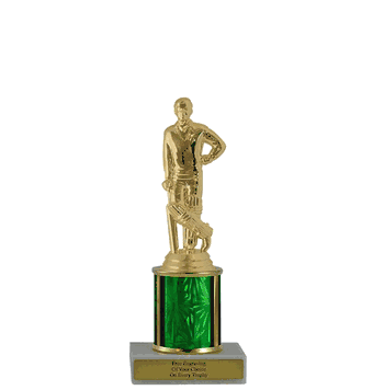 Single Column Budget Trophy - Cricket - Click to enlarge