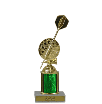Single Column Budget Trophy - Darts - Click to enlarge