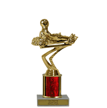 Single Column Budget Trophy - Go Kart - Click to enlarge