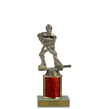 Single Column Budget Trophy - Hockey - Click to enlarge