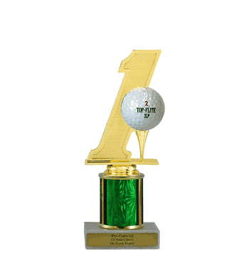 Single Column Budget Trophy - Hole-in-One - Click to enlarge